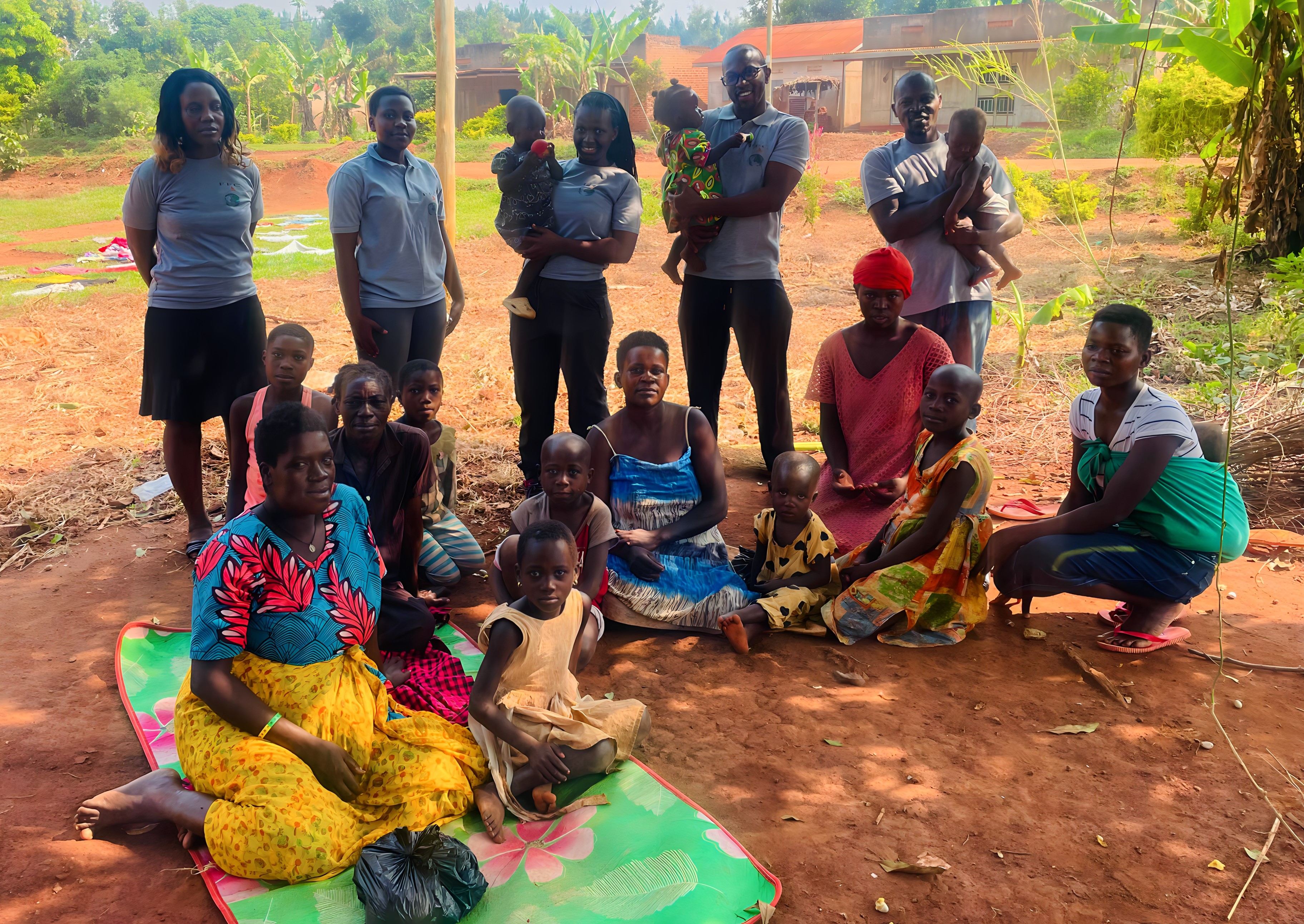 Community outreach with church team and members